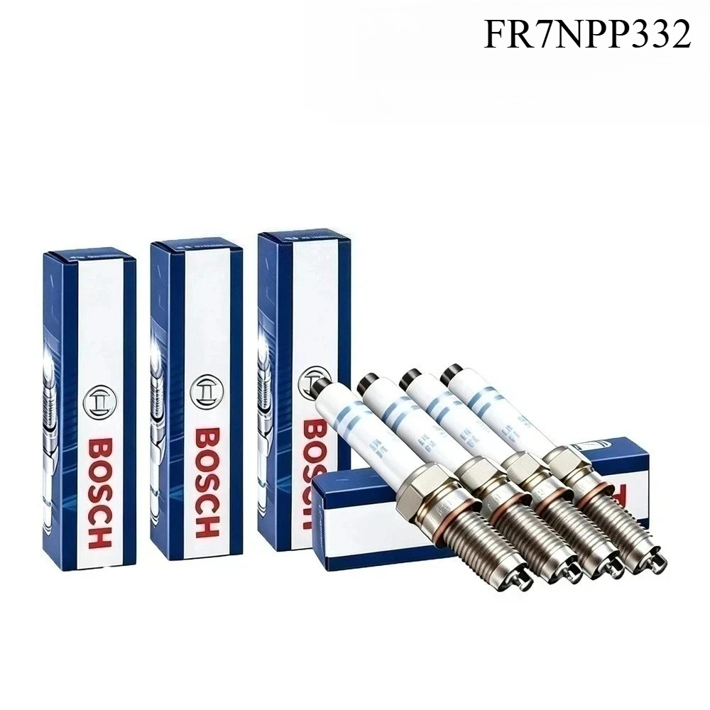 Bosch Spark Plug Iridium - Candela Iridium Bosch FR7NPP332: Accensione Stabile,