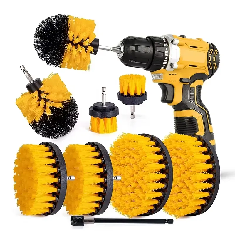 Dirt Brush Interior - Set di 9 spazzole per la